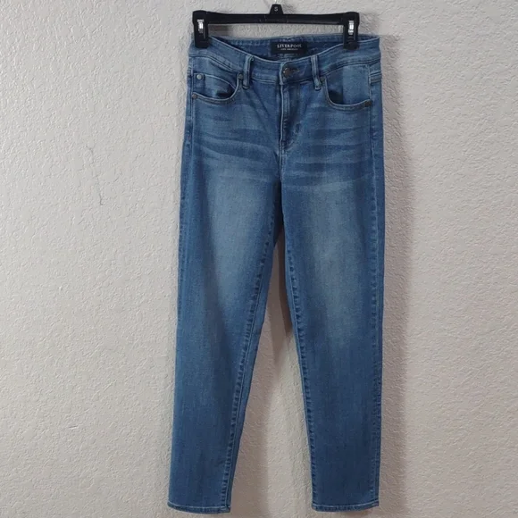 LIVERPOOL LOS ANGELES Women's Blue Jeans - Picture 3 of 17